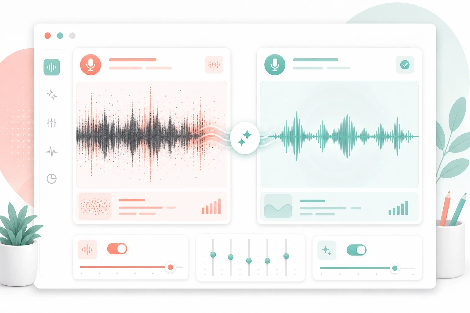 Try background noise remover to clean a voice sample before AI voice cloning.