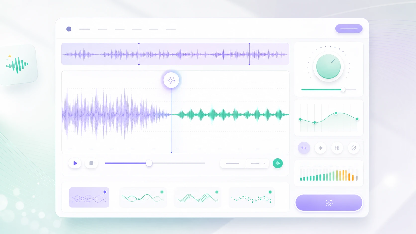 Start background noise remover before converting noisy recordings to text.