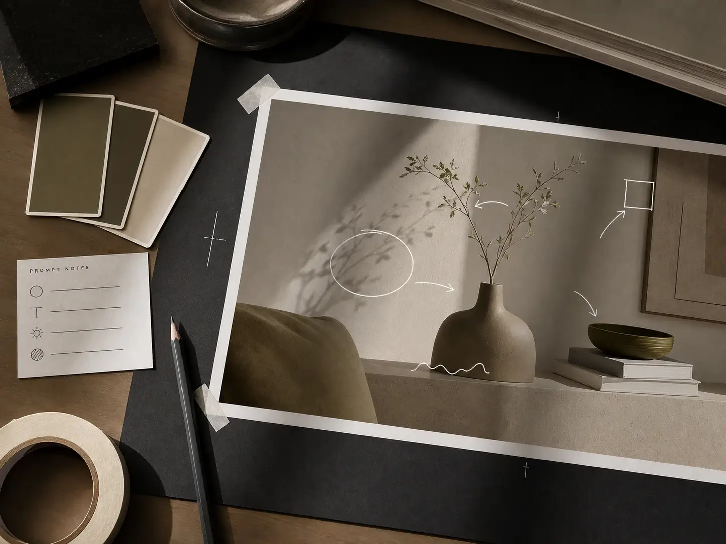 Edit an uploaded image workflow start preview