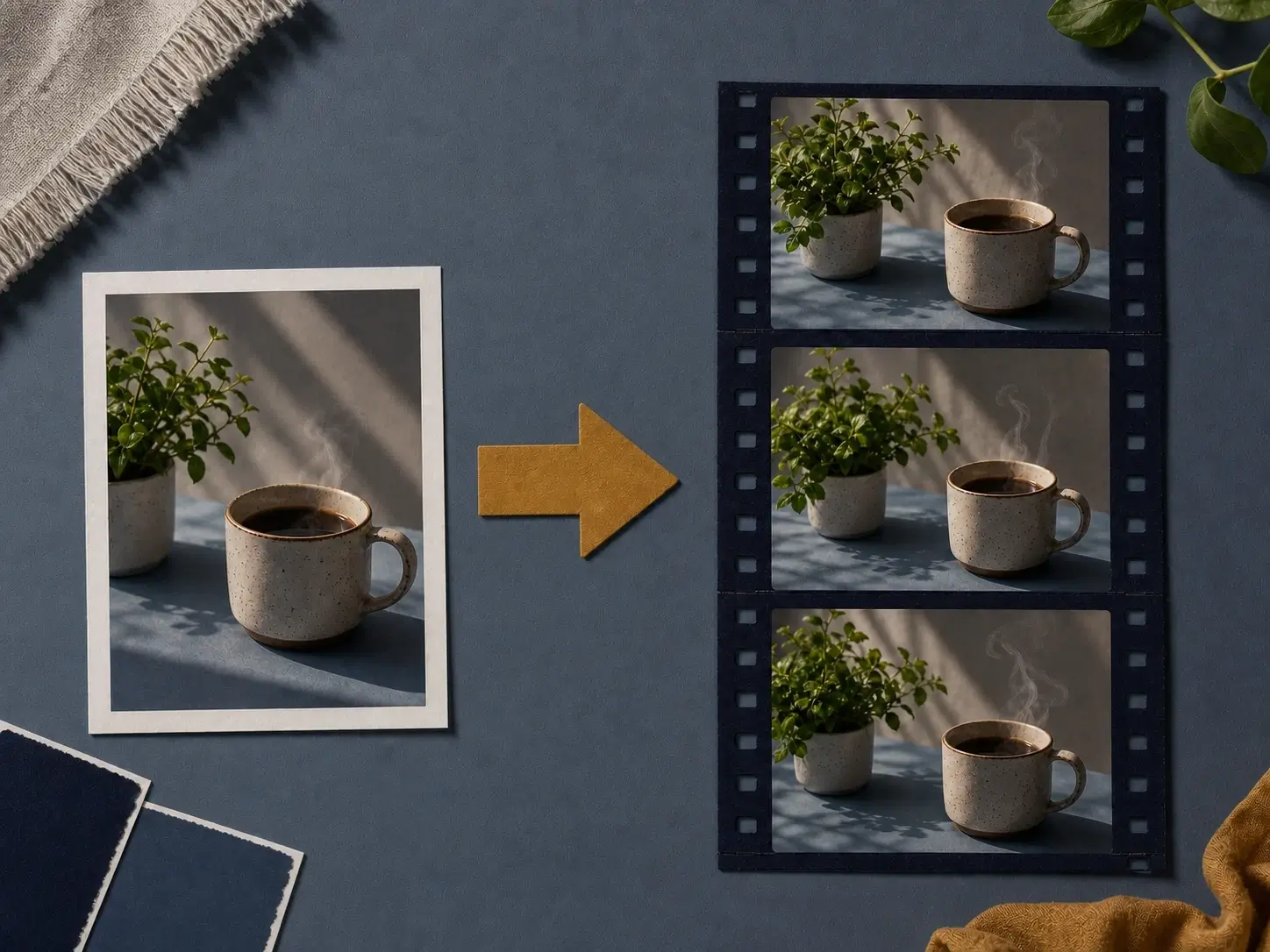 Animate an image workflow start preview